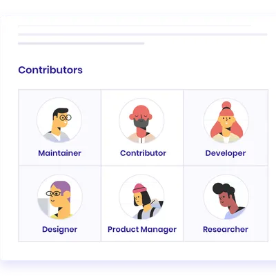 A glittering, brightly colored logo